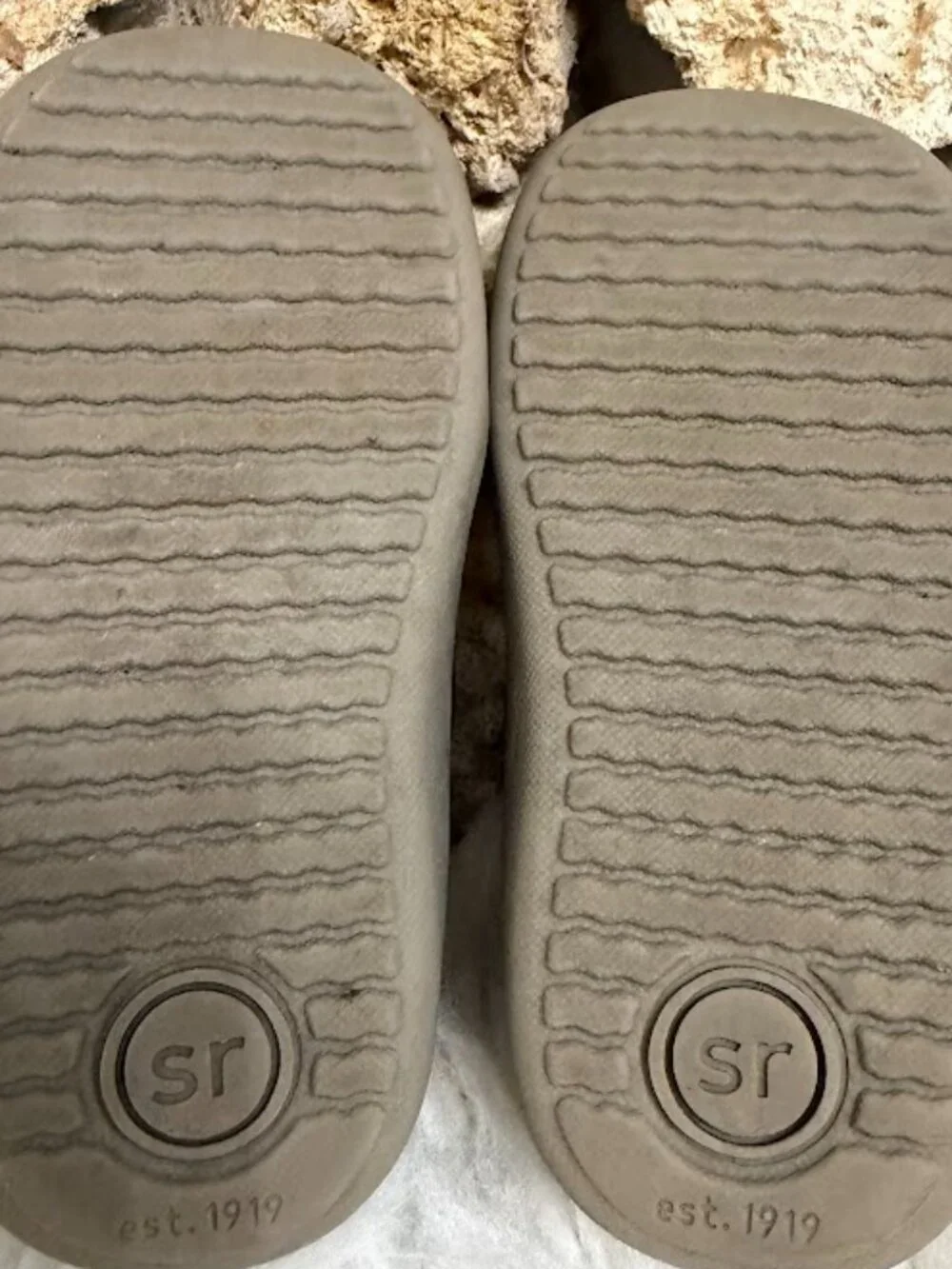 Stride Rite Toddler Shoes Wide Fit Gray Velcro First Walker Size 3